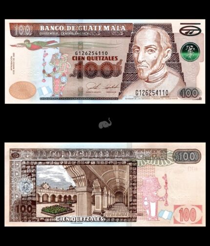 Guatemala 100 Quetzal 2022 P126 UNC