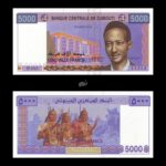 Djibouti 5000 Francs 2002 P44(2) UNC