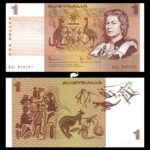 Australia 1 dollar 1974-83 P-42d UNC