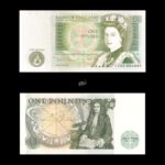 England 1 Pound 1978-84 P-377b Queen UNC