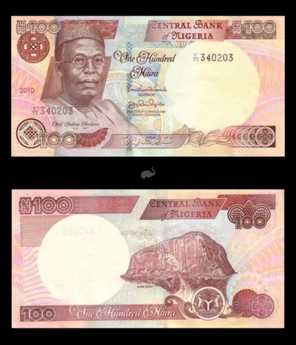 Nigeria 100 Naira 2010 P28j(1) UNC