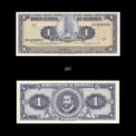 Nicaragua 1 Cordoba 1968 P115 UNC