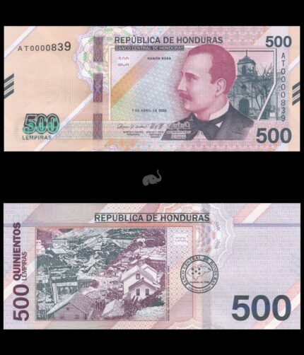 Honduras 500 Lempiras 2022 PW113 UNC