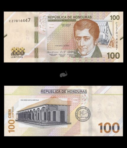 Honduras 100 Lempiras 2022 PW112 UNC