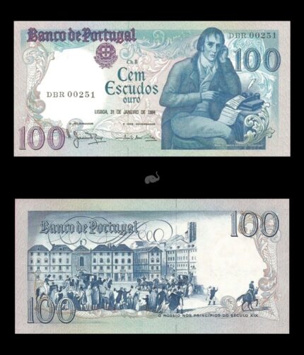 Portugal 100 Escudo 1984 P178c(2) UNC