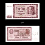 Germany Democratic Republic 5 Mark 1964 P22a UNC