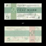 Germany Democratic Republic 5 Mark 1979 Pfx3 UNC