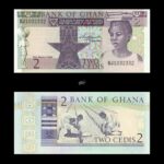 Ghana 2 Cedis 1982 P18d UNC
