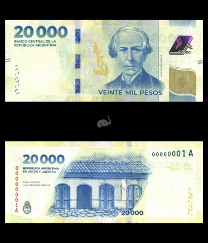 Argentina 20000 Pesos 2024 PW370 UNC
