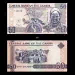 Gambia 50 Dalasis 2018 P28c UNC