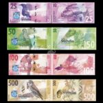 Seychelles 25,50,100,500 Rupees 2016 P48-51 UNC