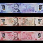 Mozambique 20,50,100 Set of 3 notes UNC