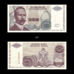 Bosnia 500000000 Dinara 1993 P158 UNC