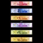 Syria 2025 series 10-500 , set of 6 notes UNC